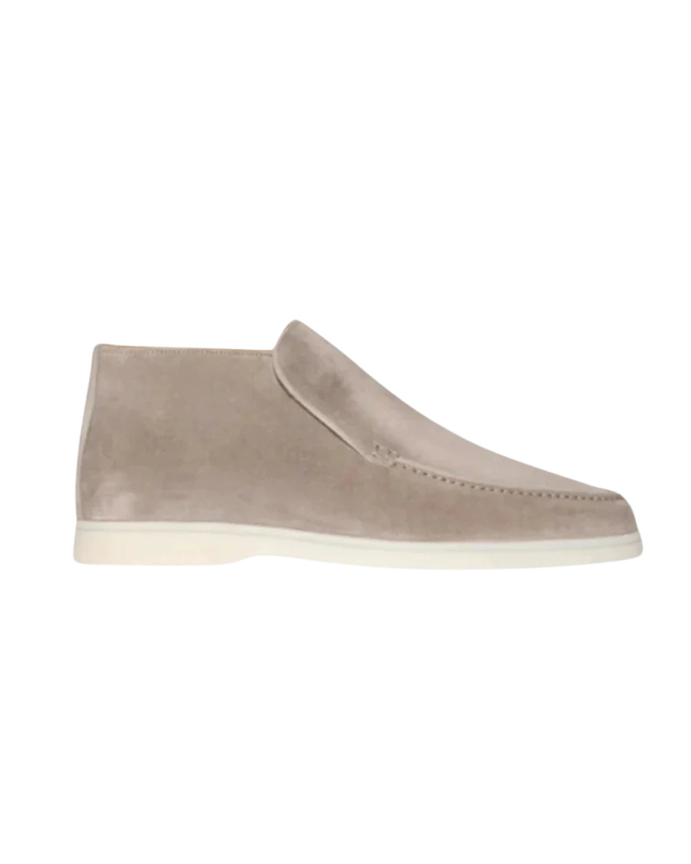 Valentino Suede Mid-Top Loafer