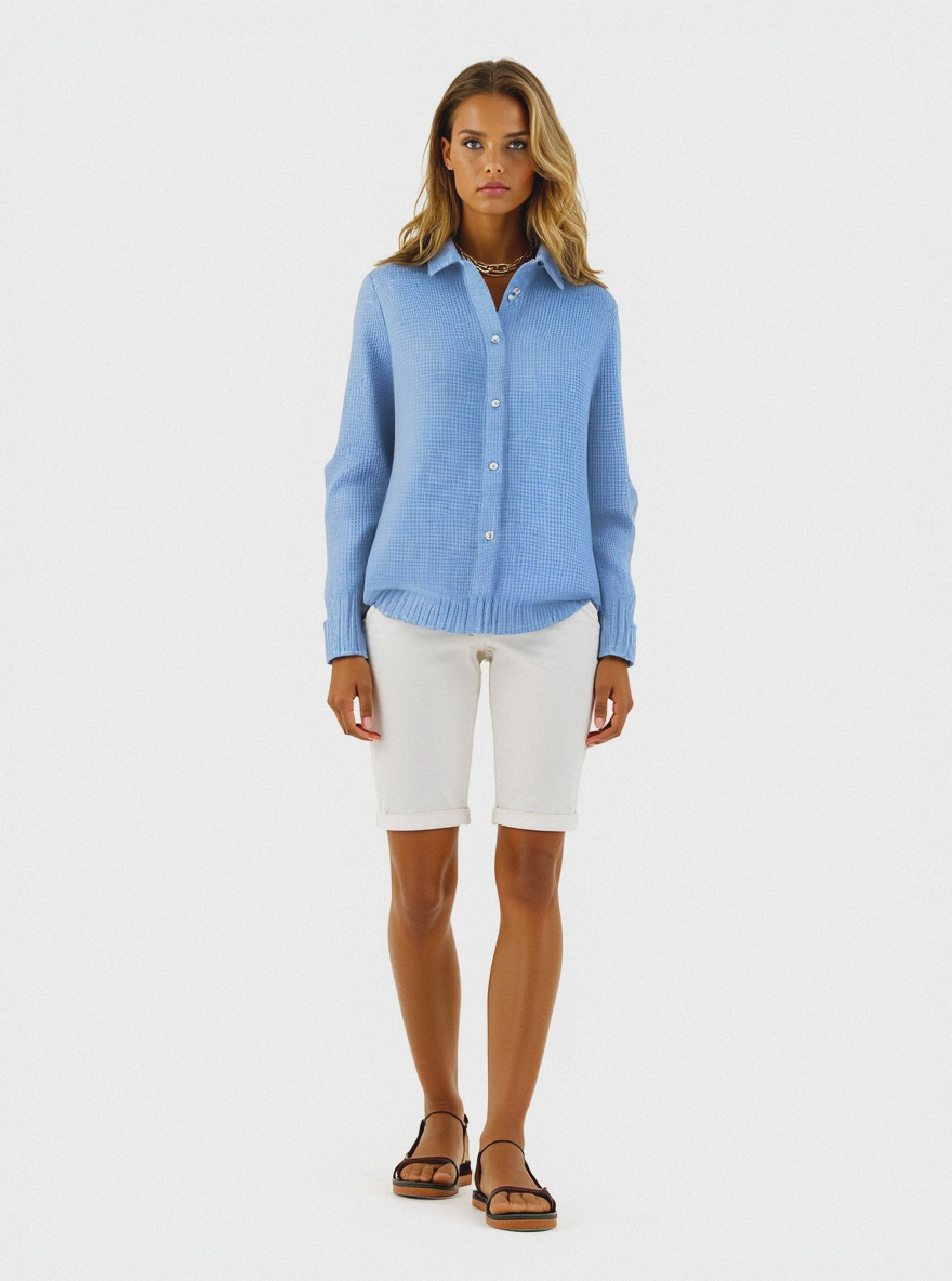 Elyndra Buttoned Knit Cardigan