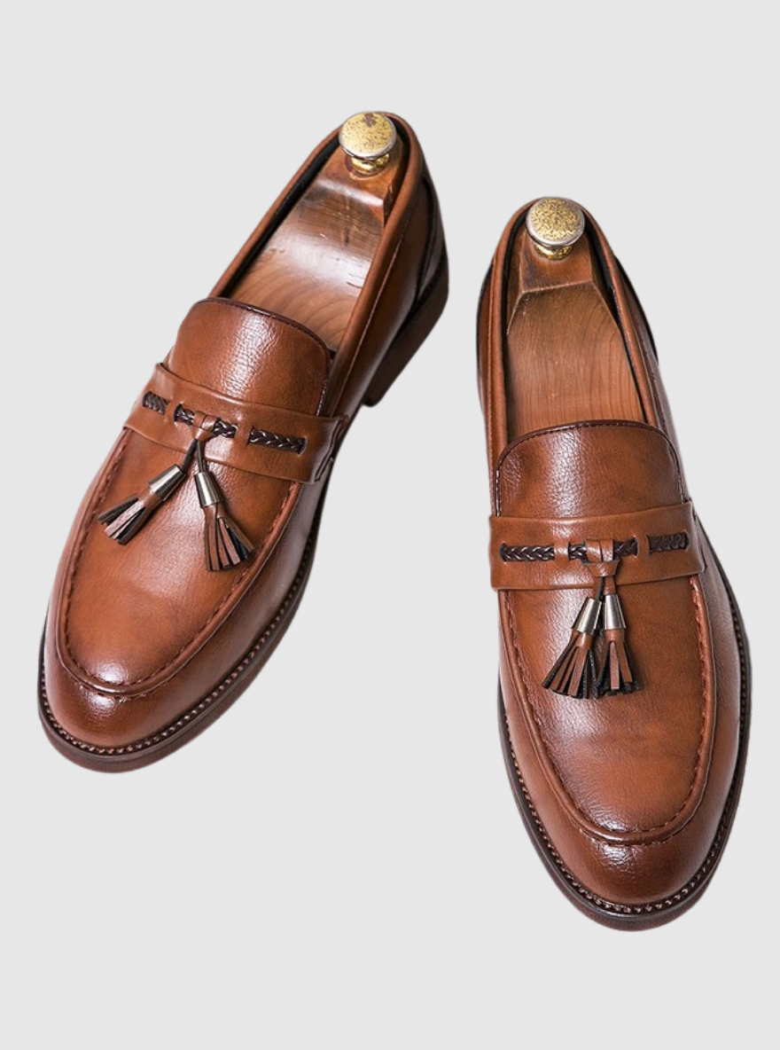 Lorenzo Leather Tassel Loafer