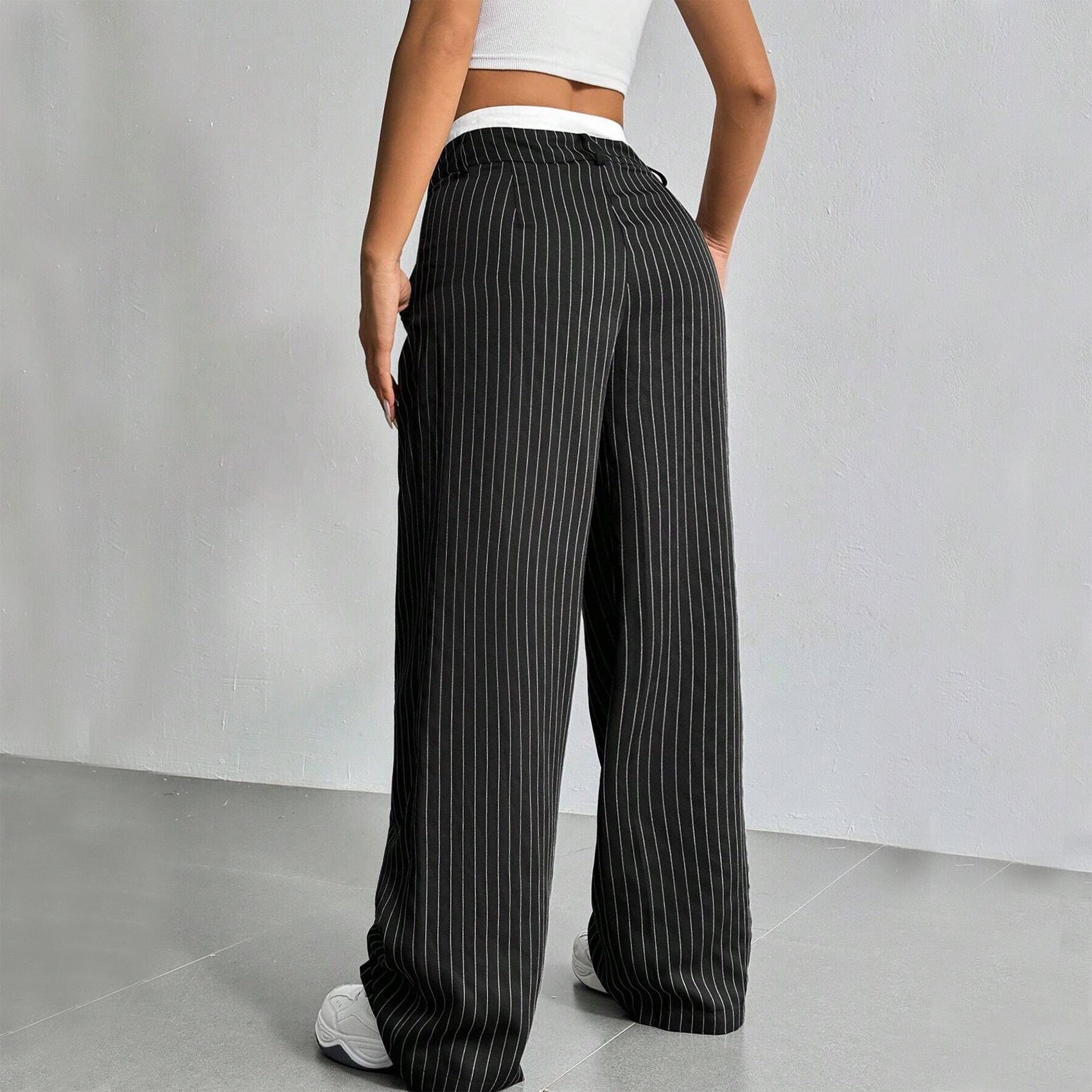 Marisol Pinstripe Trouser
