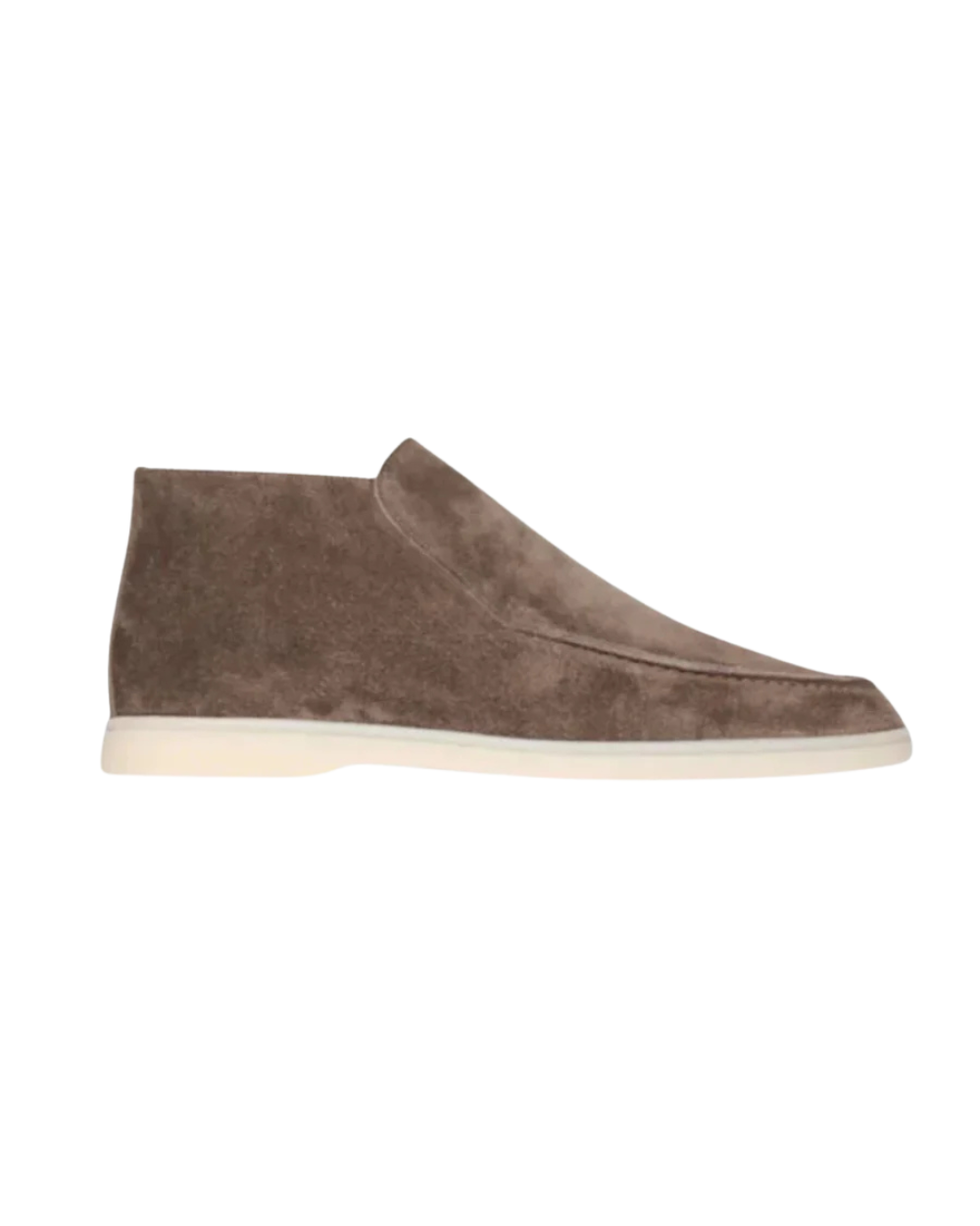Valentino Suede Mid-Top Loafer