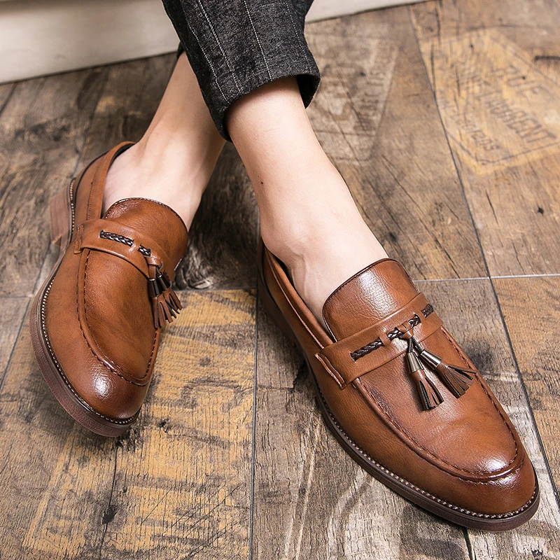 Lorenzo Leather Tassel Loafer