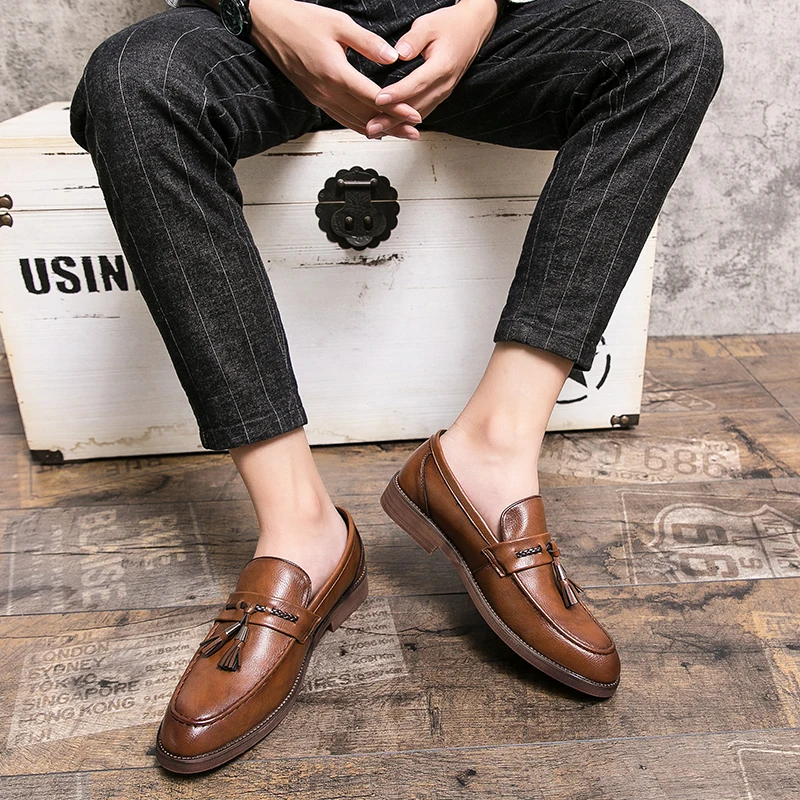 Lorenzo Leather Tassel Loafer