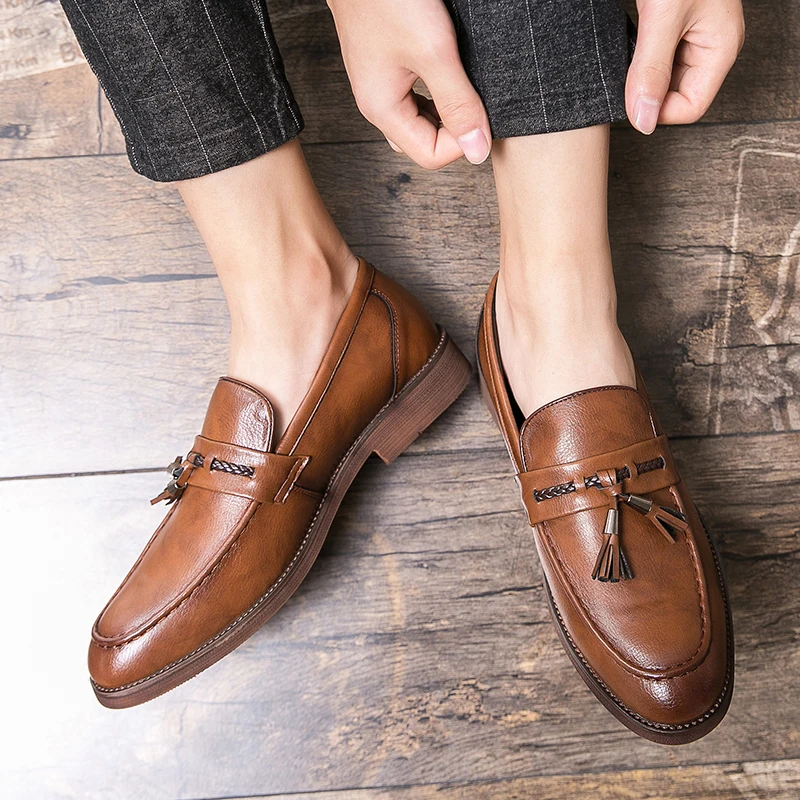 Lorenzo Leather Tassel Loafer