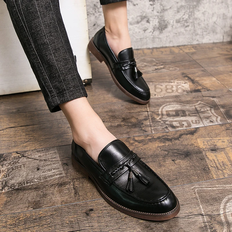 Lorenzo Leather Tassel Loafer