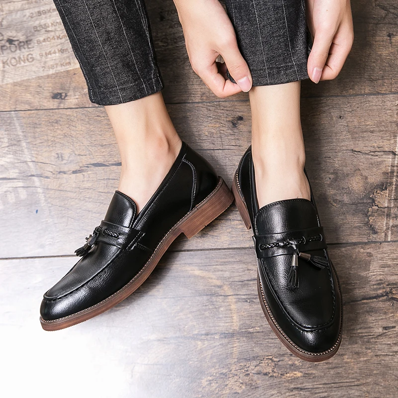 Lorenzo Leather Tassel Loafer