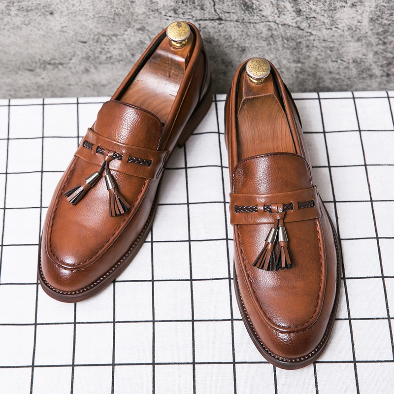 Lorenzo Leather Tassel Loafer