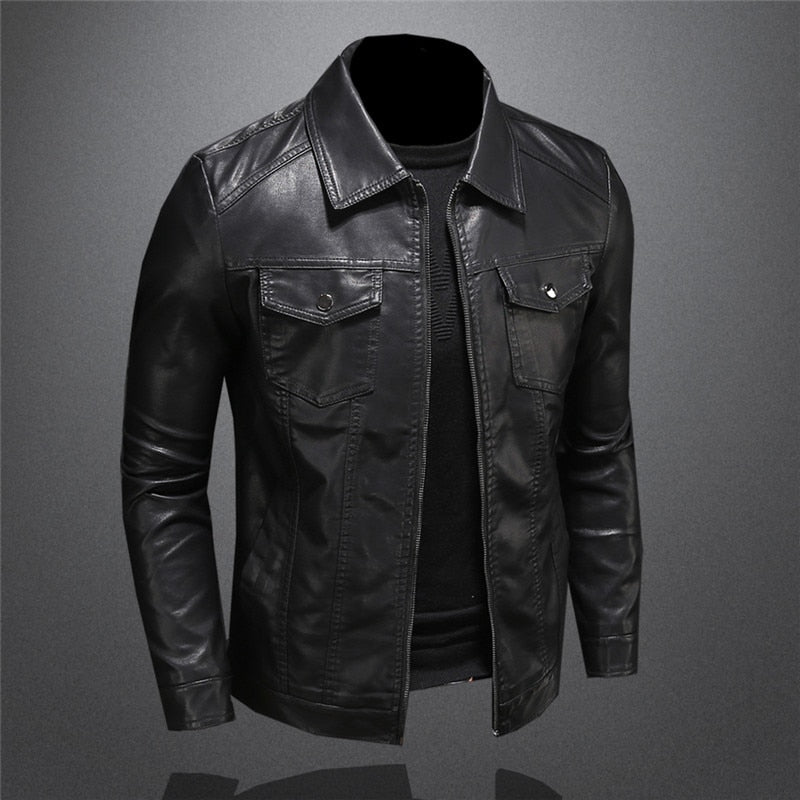 Marin™ | Tough leather jacket