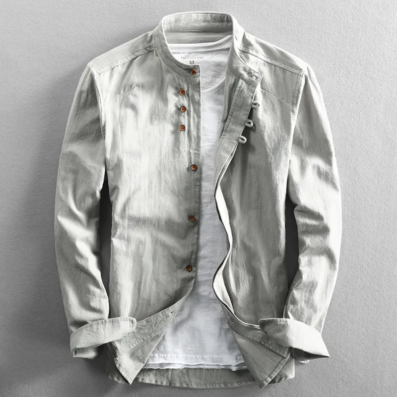 Hiro Linen Blend Shirt