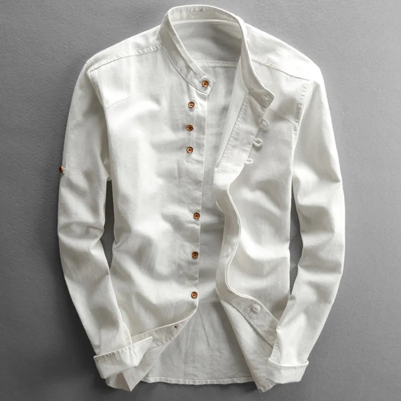 Hiro Linen Blend Shirt
