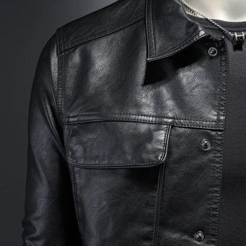 Rheón Leather Rider Jacket