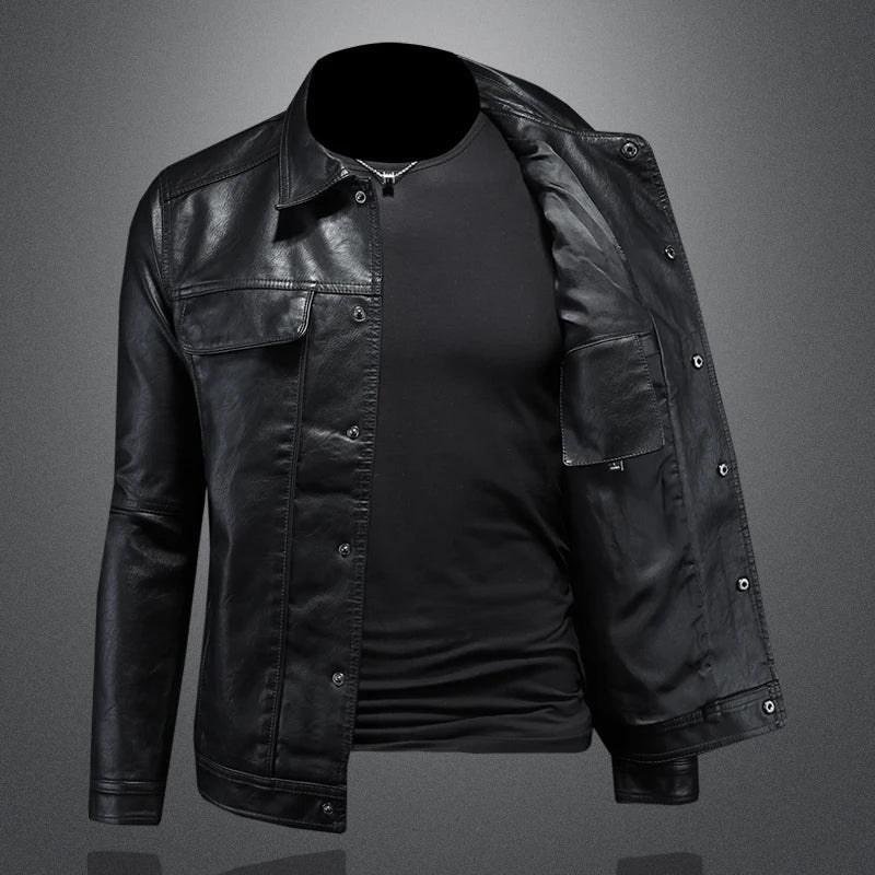 Rheón Leather Rider Jacket