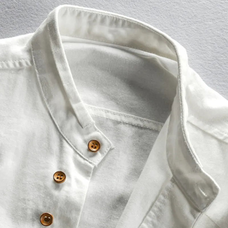 Hiro Linen Blend Shirt