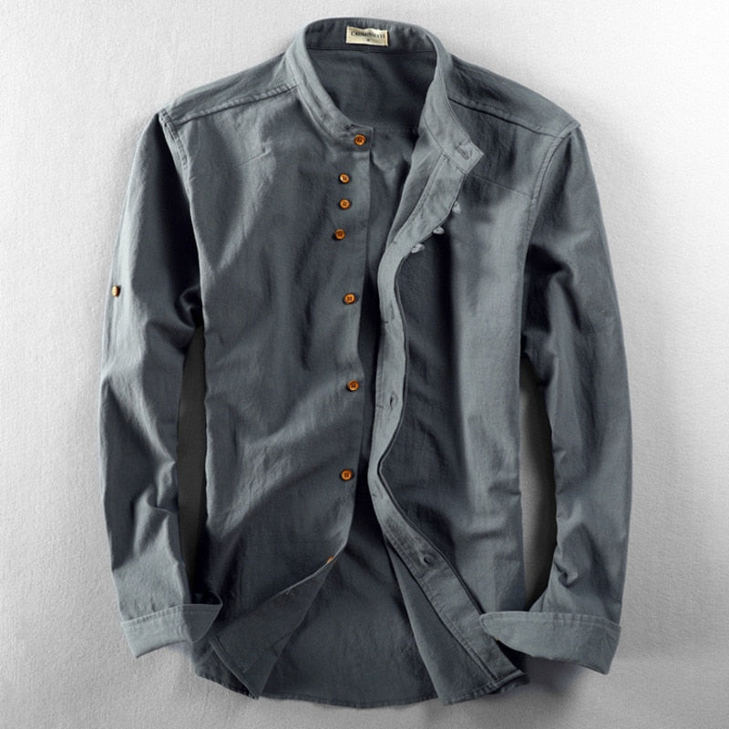 Hiro Linen Blend Shirt
