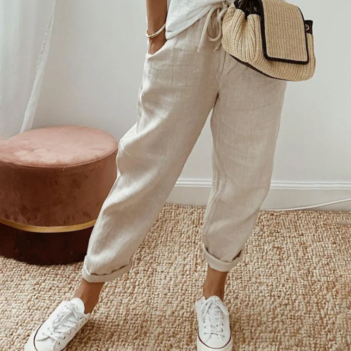 Mira Linen Trouser