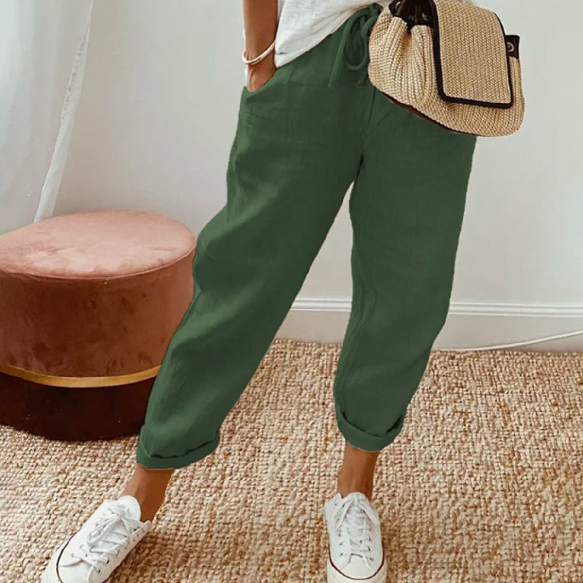 Mira Linen Trouser