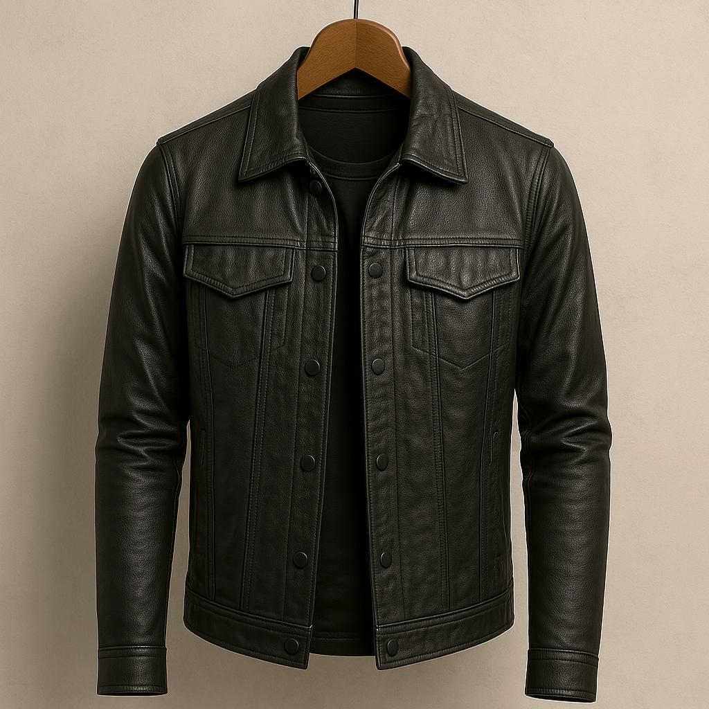 Rheón Leather Rider Jacket