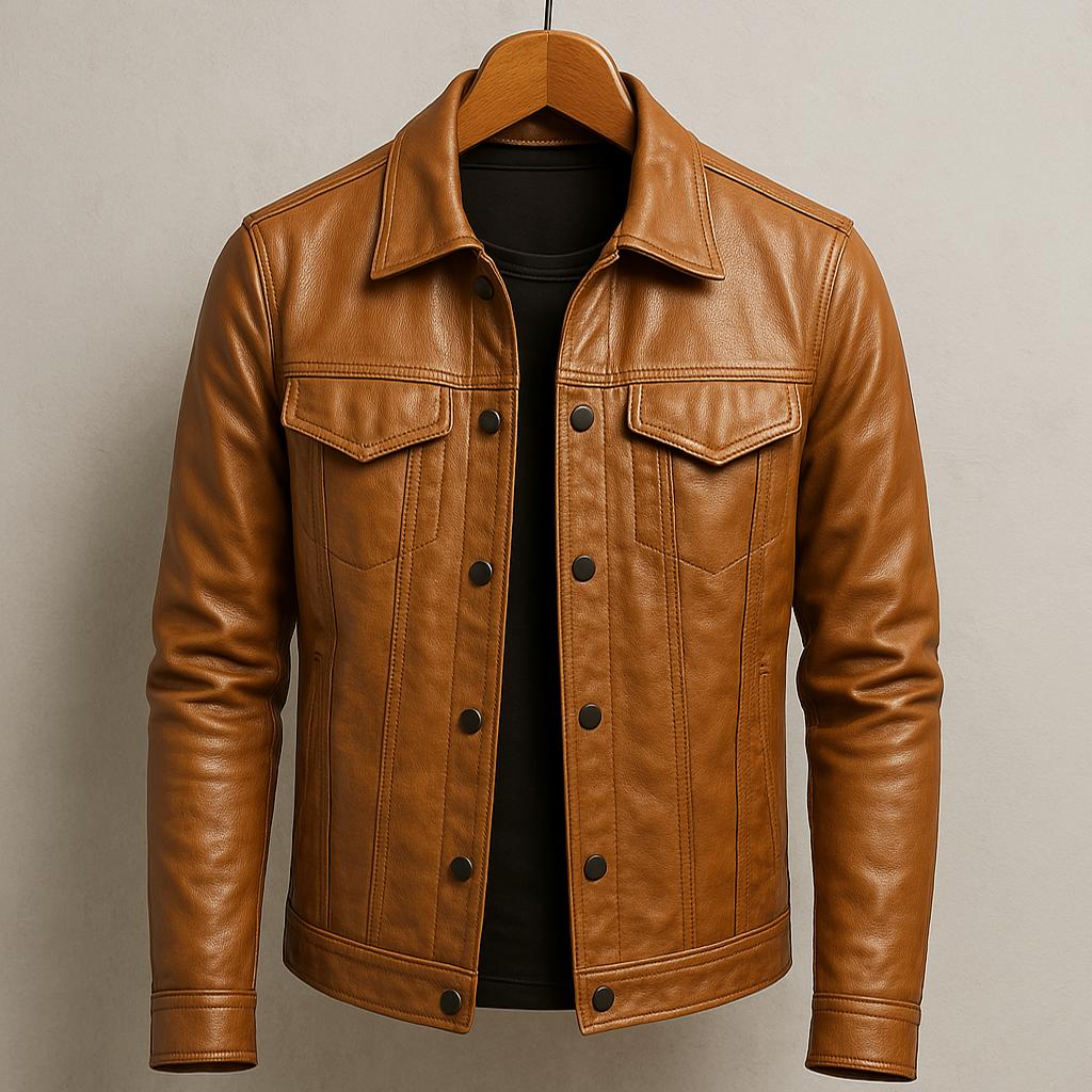 Rheón Leather Rider Jacket
