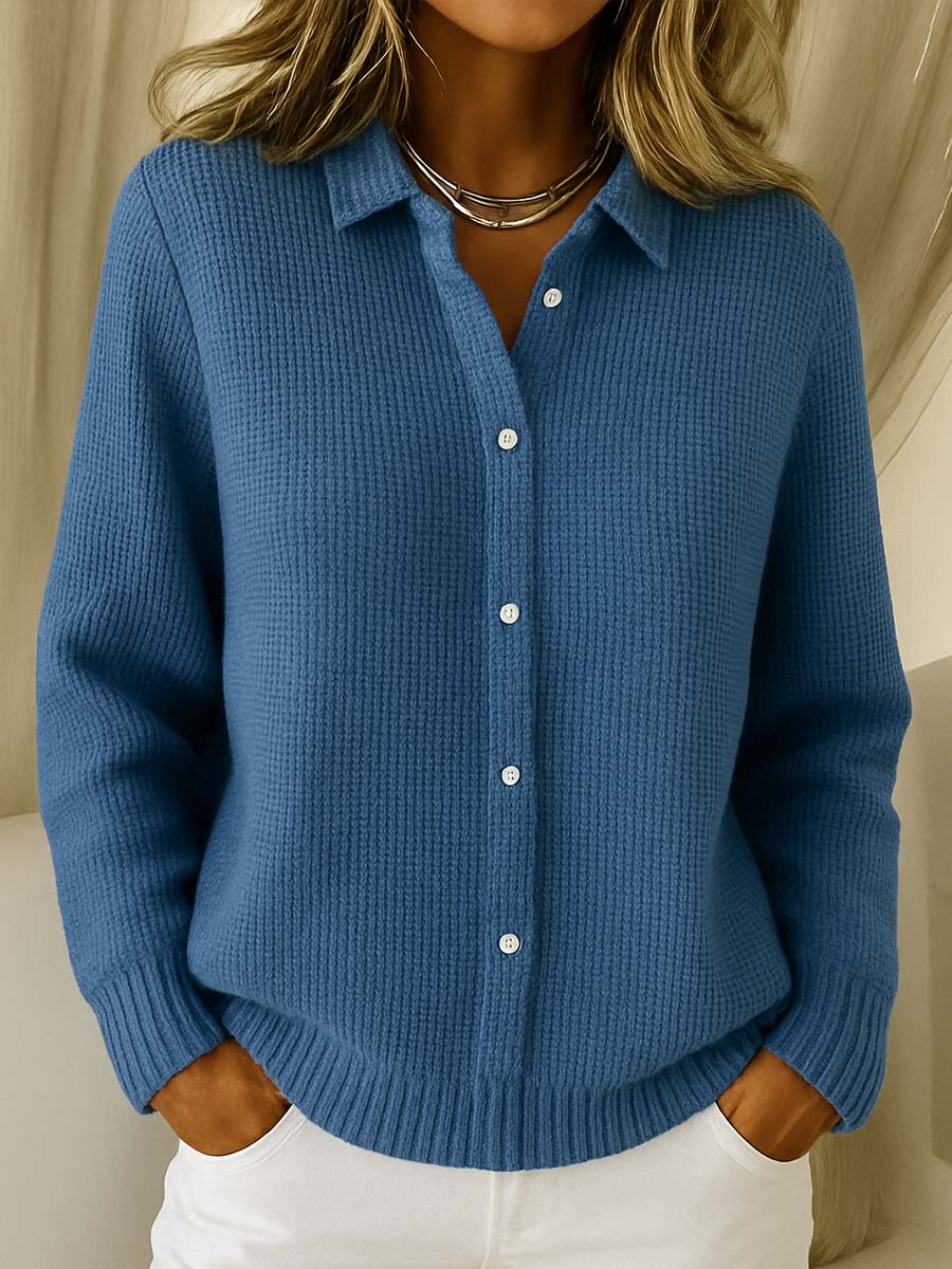 Elyndra Buttoned Knit Cardigan