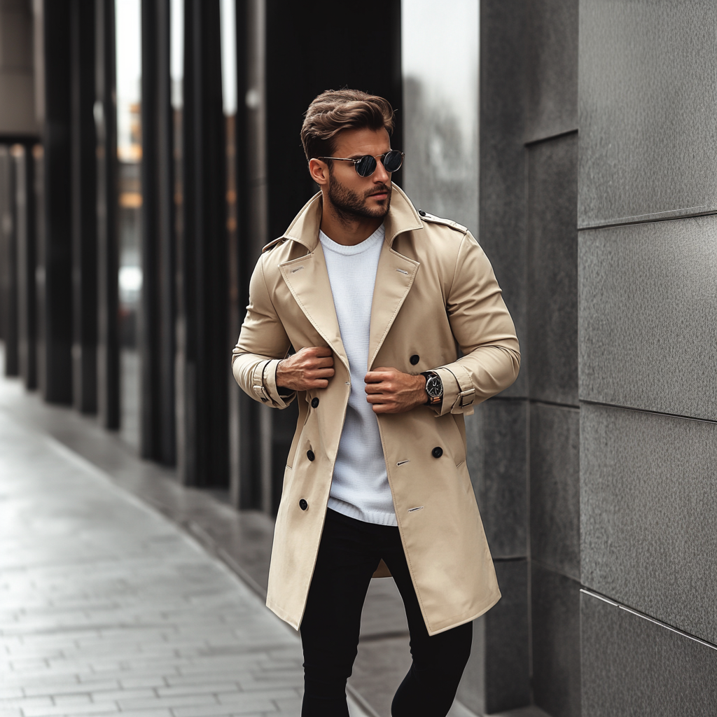 Hugo™ | Classic trench coat