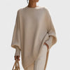 Aveline Oversized Knit Poncho