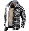 Adam™ | Warm flannel plaid jacket