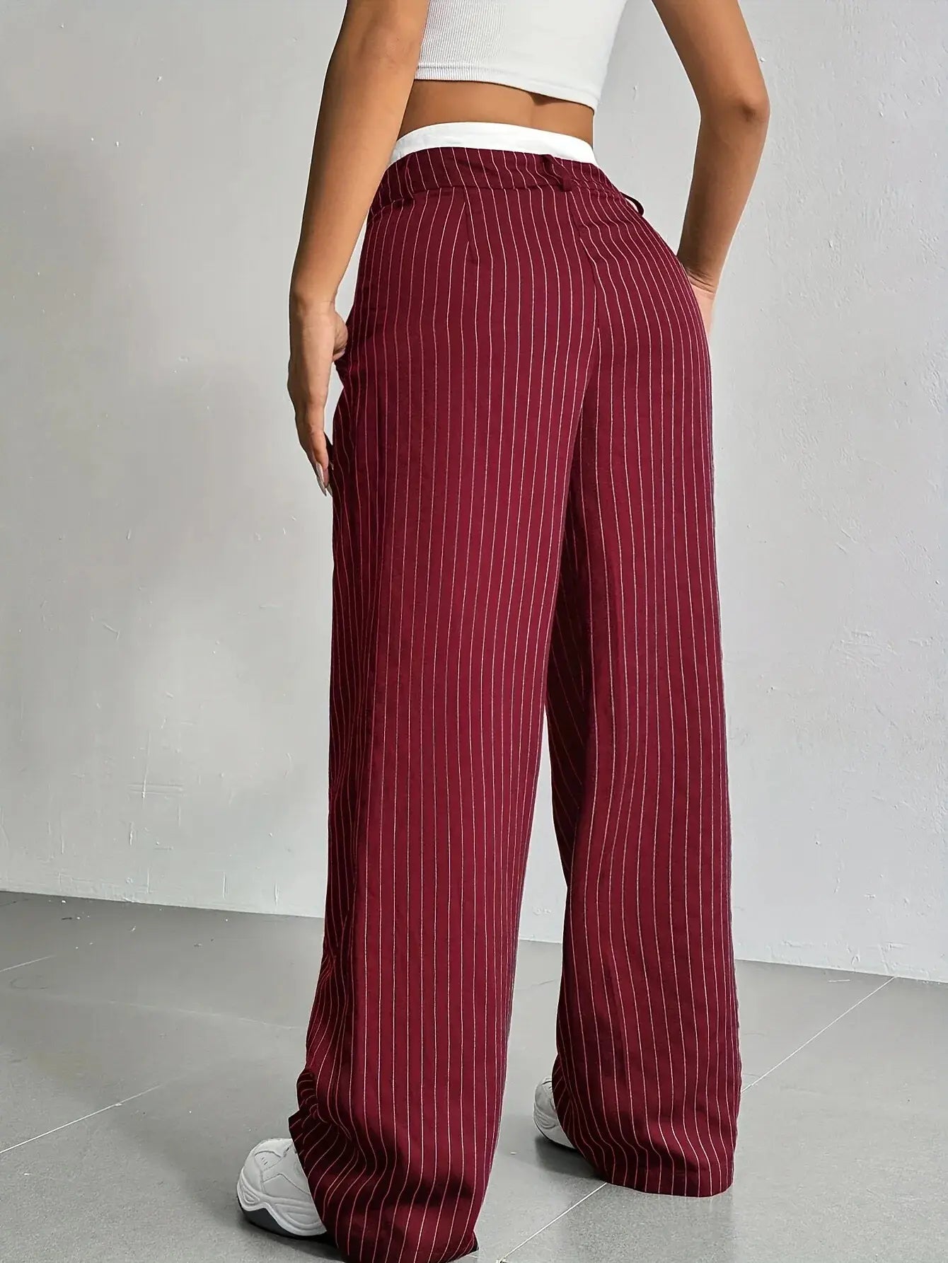 Marisol Pinstripe Trouser