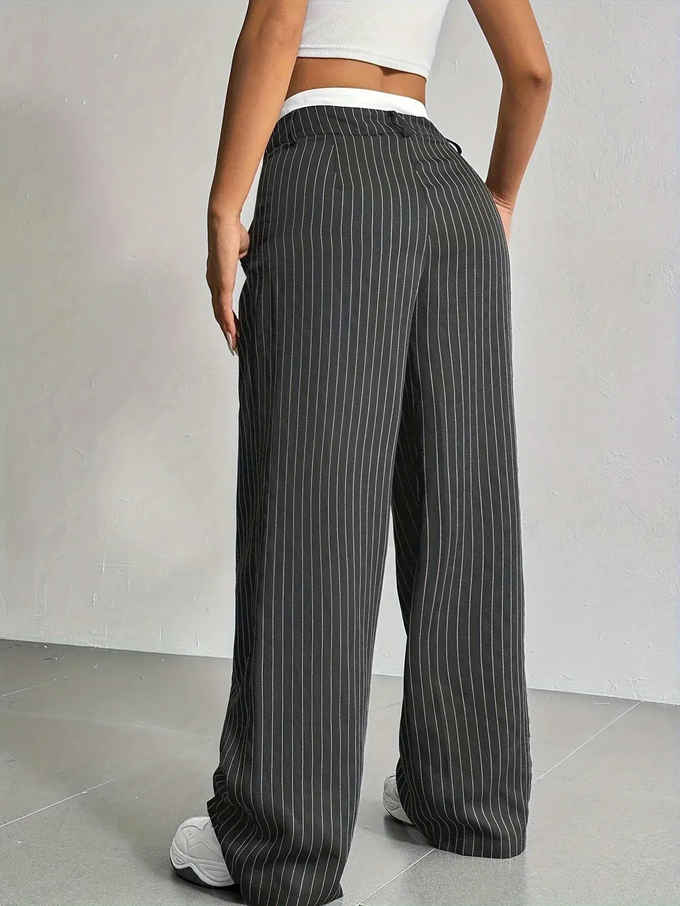 Marisol Pinstripe Trouser