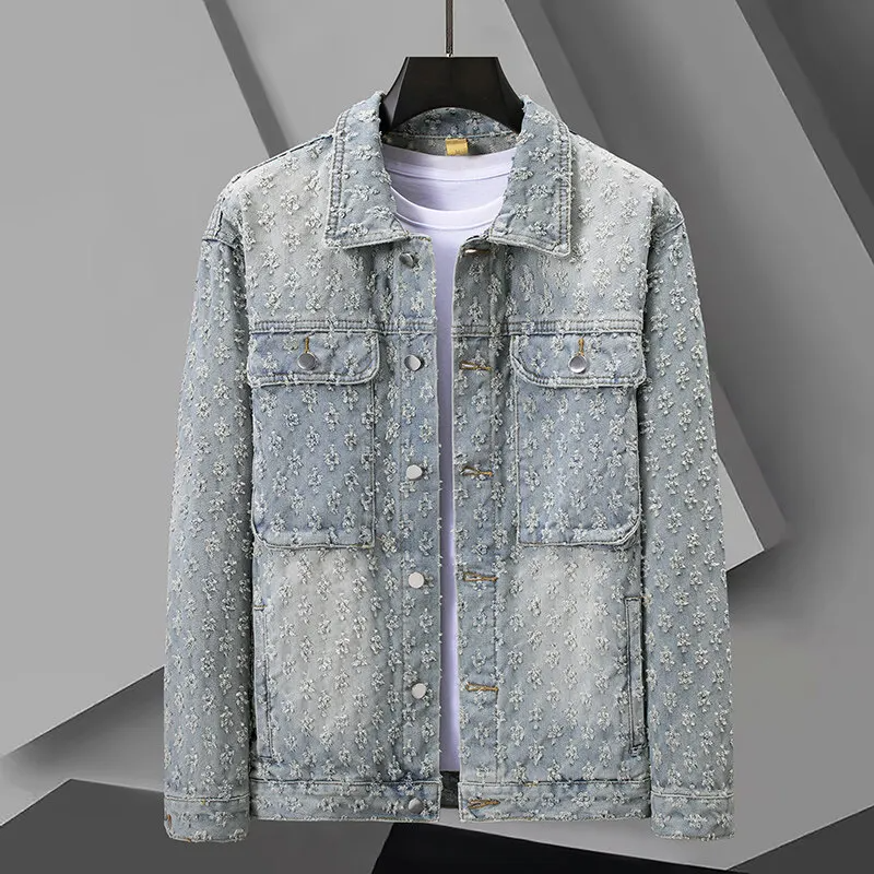 Denim Jacquard – Veste / Jean / Ensemble