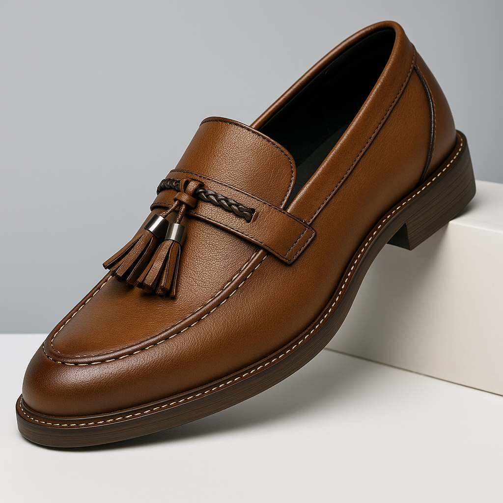 Lorenzo Leather Tassel Loafer