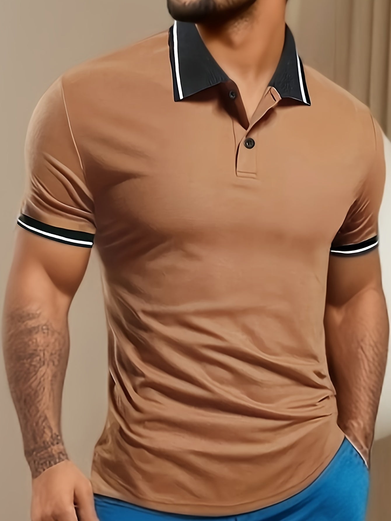 Liam™ | Elasticated Polo Shirt