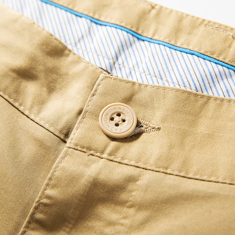 Varenzo Slim Cotton Dress Pants