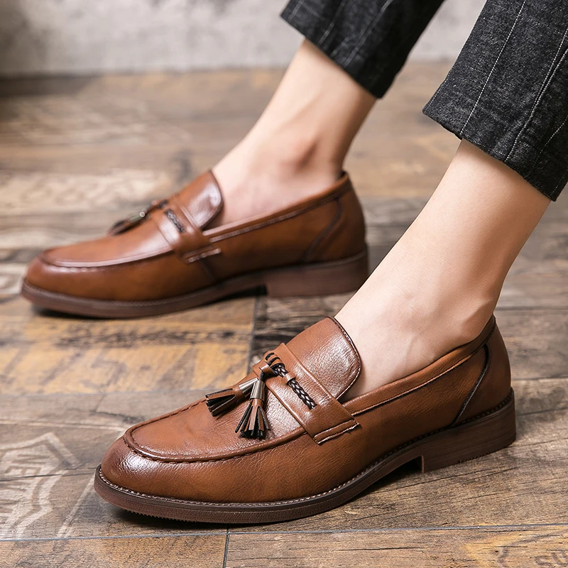 Lorenzo Leather Tassel Loafer