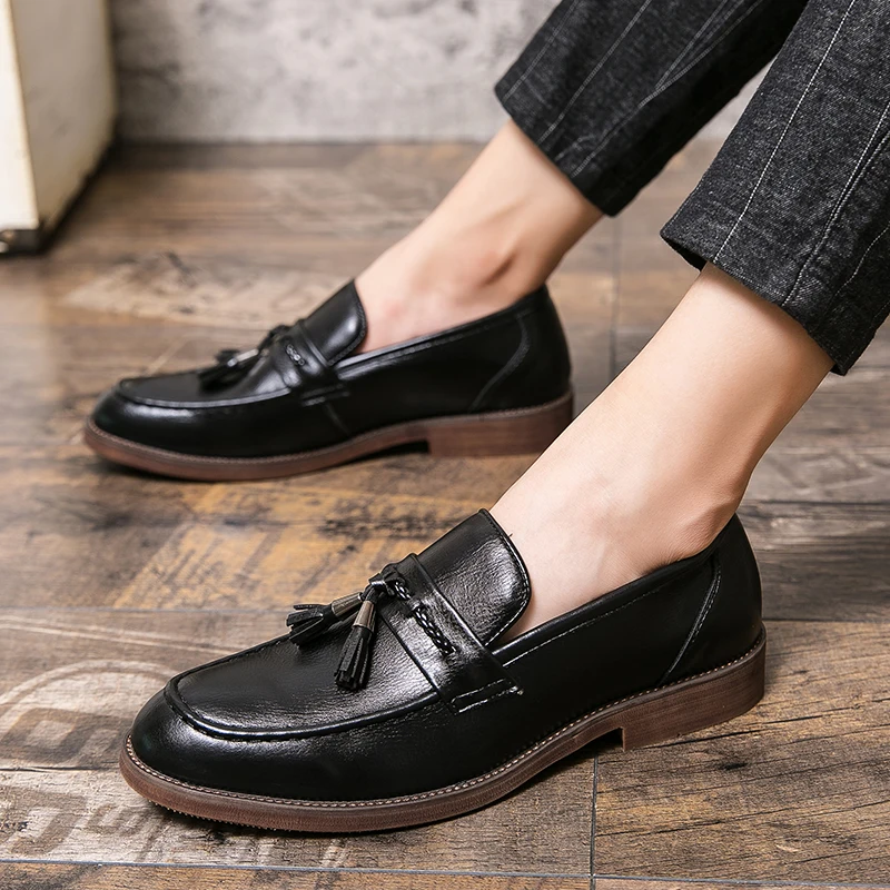 Lorenzo Leather Tassel Loafer
