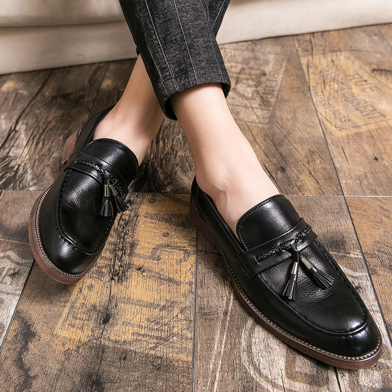 Lorenzo Leather Tassel Loafer