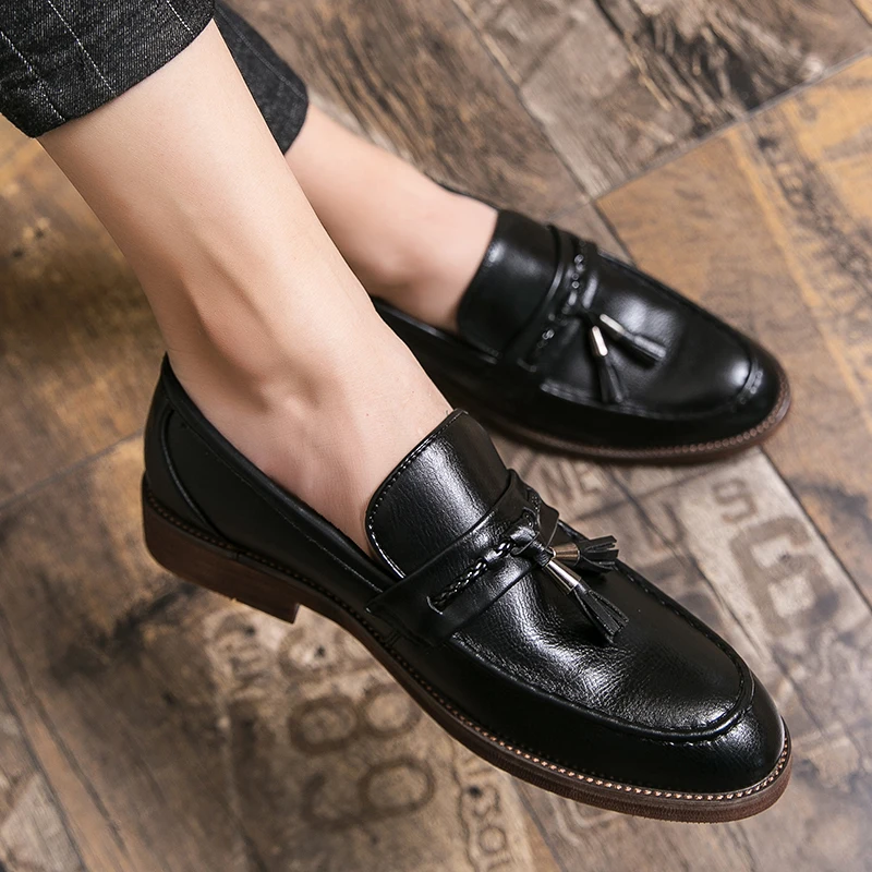 Lorenzo Leather Tassel Loafer