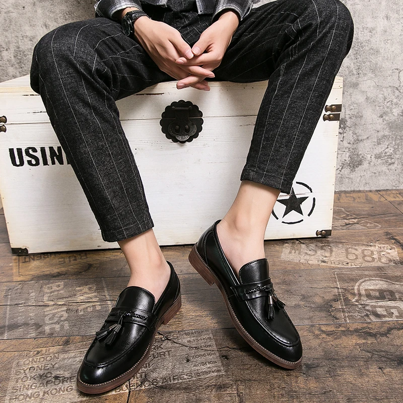 Lorenzo Leather Tassel Loafer