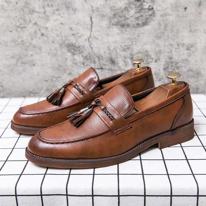 Lorenzo Leather Tassel Loafer