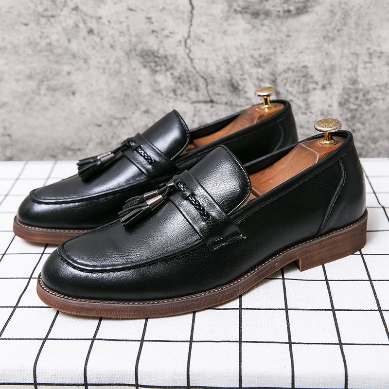 Lorenzo Leather Tassel Loafer