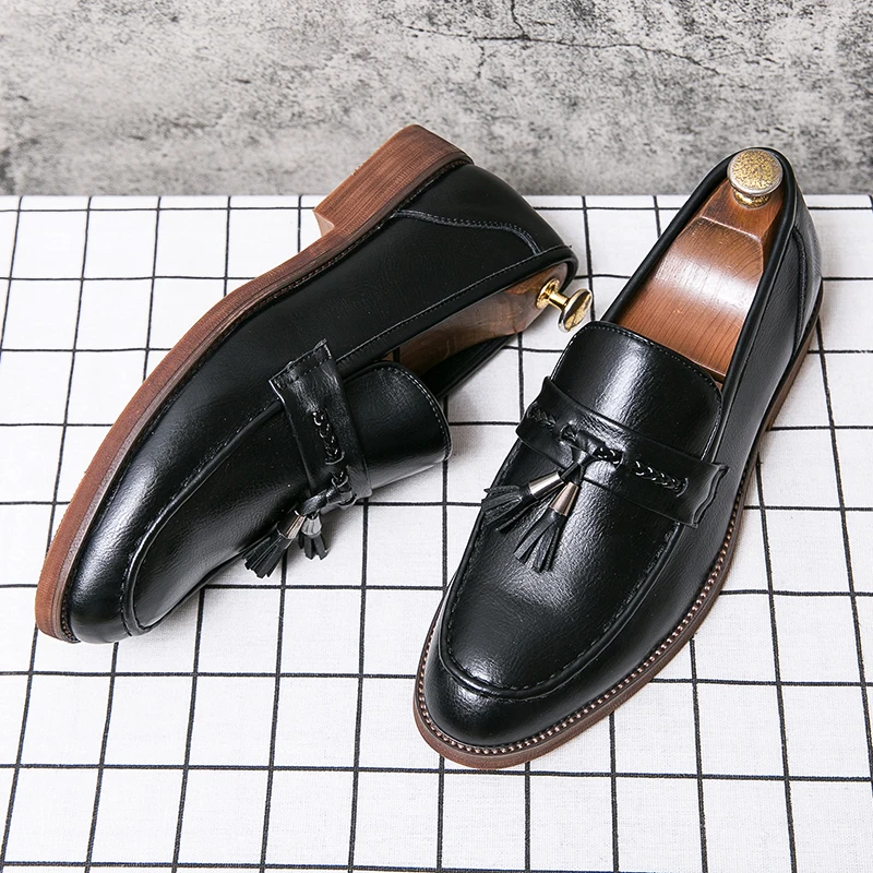 Lorenzo Leather Tassel Loafer