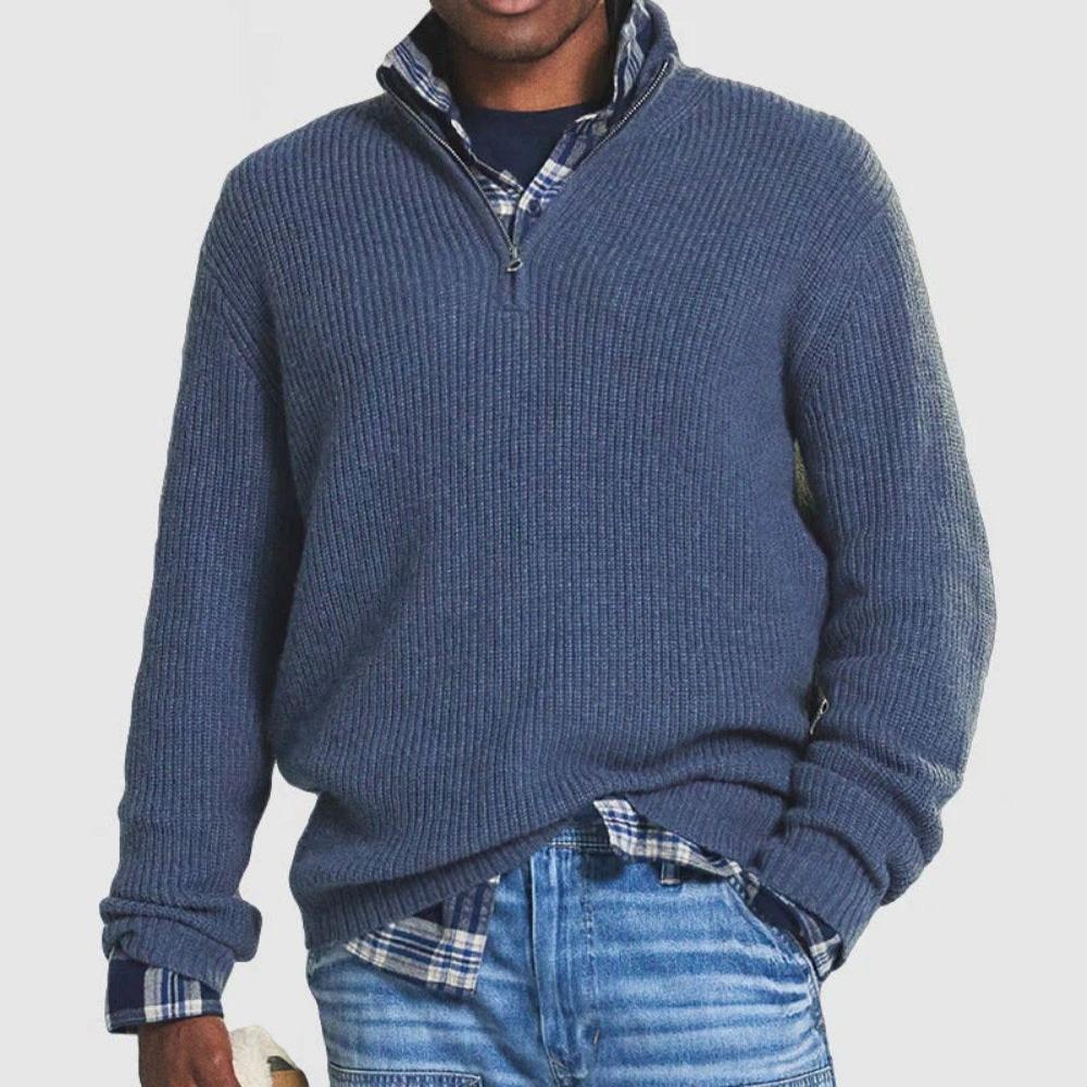 Arthur™ | Comfortable pullover with zipper