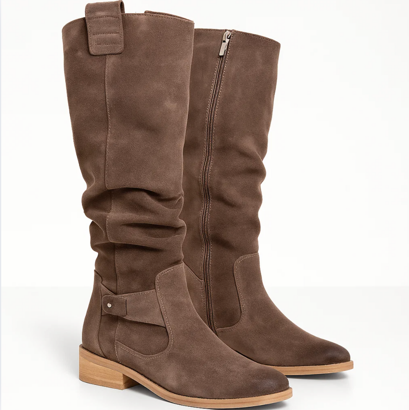Seraphine Suede Tall Boots