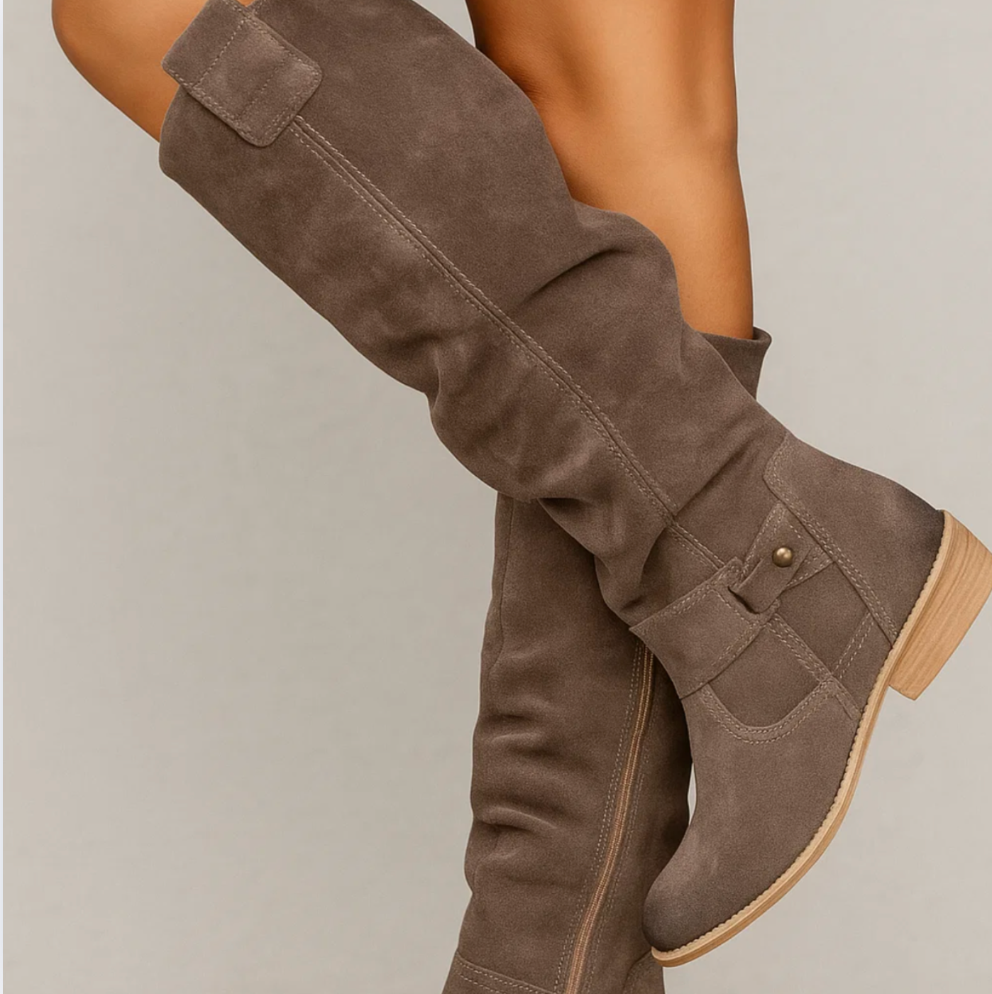 Seraphine Suede Tall Boots