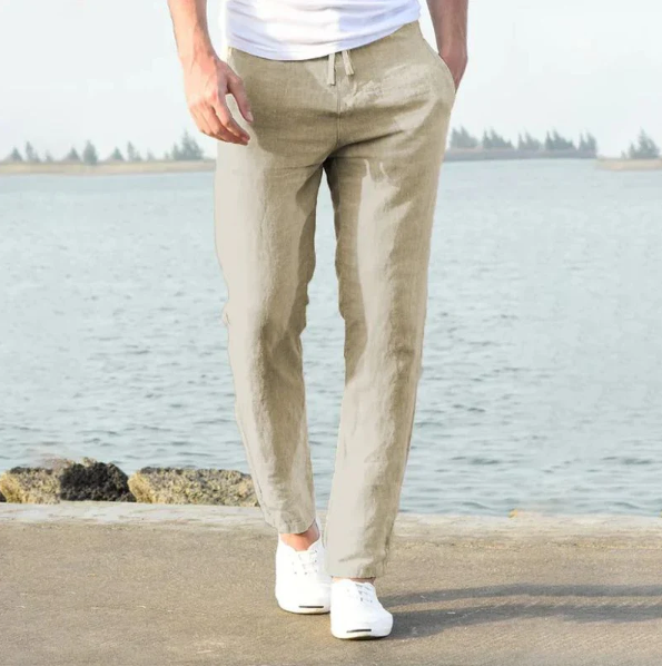 Rivello Linen Relaxed Trouser
