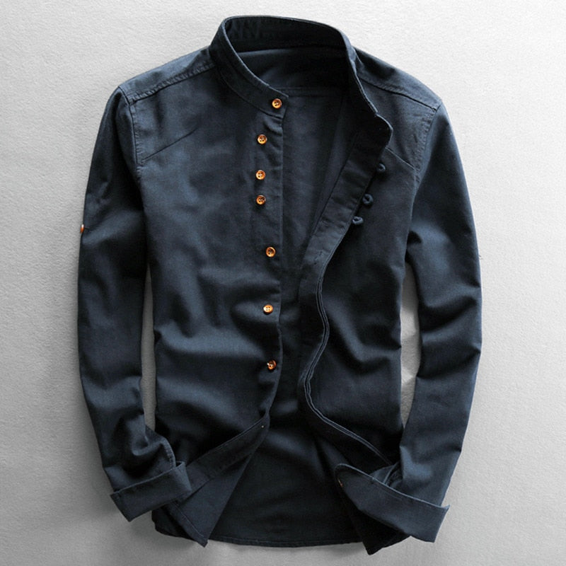 Hiro Linen Blend Shirt