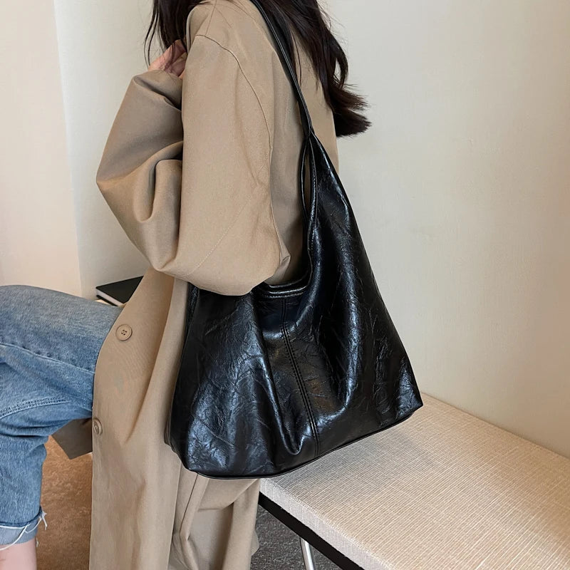 Luxury Leather Tote Bag